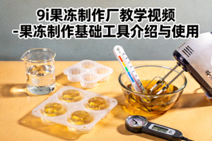 9i果冻制作厂教学视频 - 果冻制作基础工具介绍与使用
